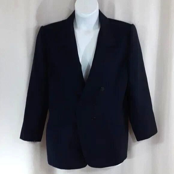Jacqueline Ferrar size 14 blue blazer - Picture 1 of 11